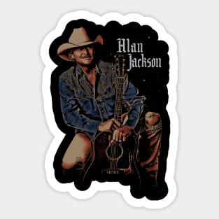 Alan Jackson Sticker